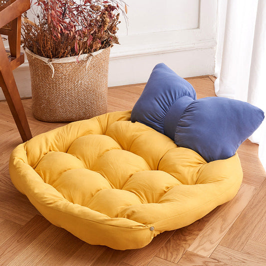 Petloom 2-in-1 plush mini sofa bed for small dogs and cats