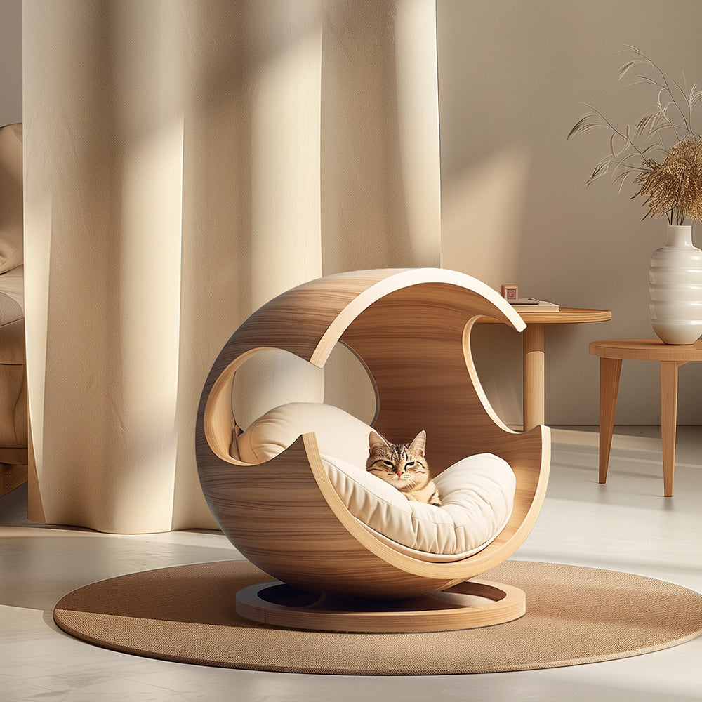 Petloom VogueNest cozy stylish pet nest bed for cats
