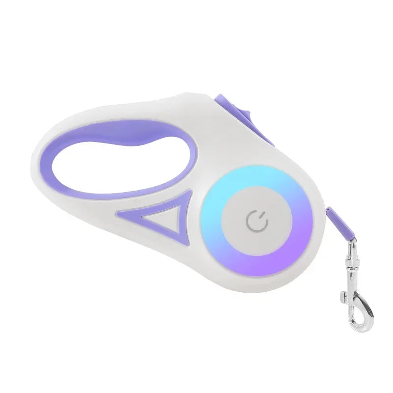Petloom LED Luminous Dog Leash Automatic Retractable Leash