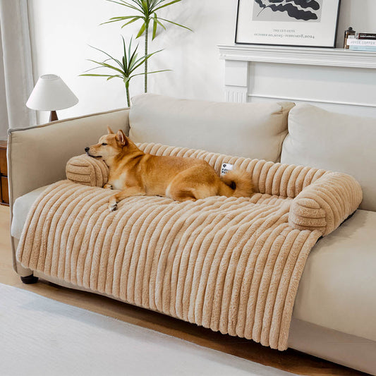 PETLOOM Fluffy Sofa Blanket Bolster Dog Mat Couch Cover™