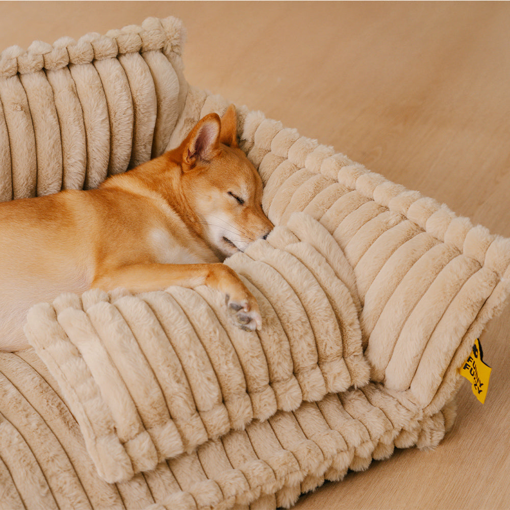 PETLOOM Large Washable Fluffy Orthopedic Dog Sofa Bed™