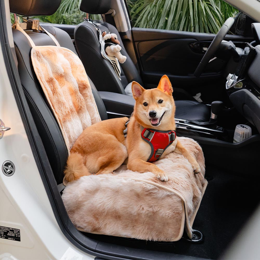 PETLOOM Fluffy Cozy Calming Pet Blanket Car Seat Protector™