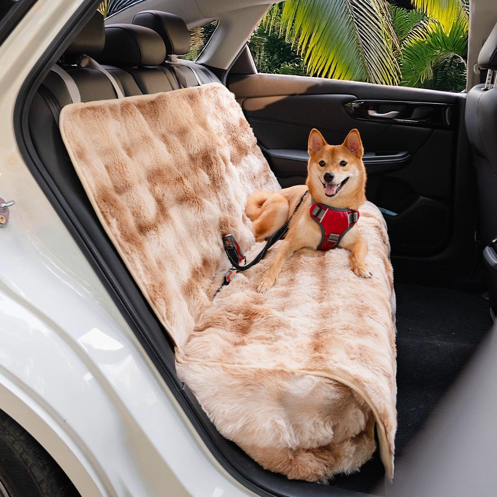 PETLOOM Fluffy Cozy Calming Pet Blanket Car Seat Protector™