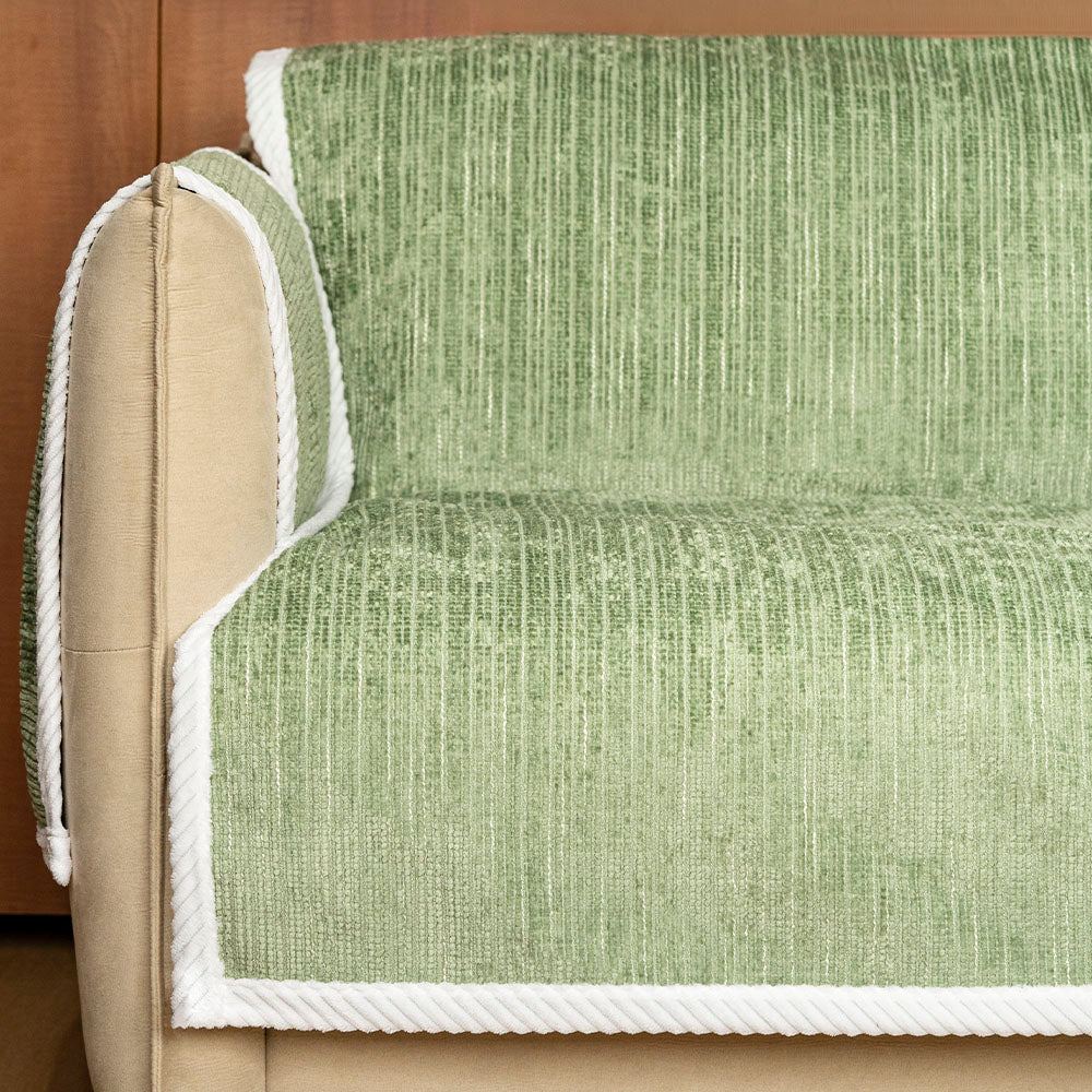 PETLOOM – All-Season Anti-Slip Striped Pet Rug Furniture Protector with Armrest Couch Cover™