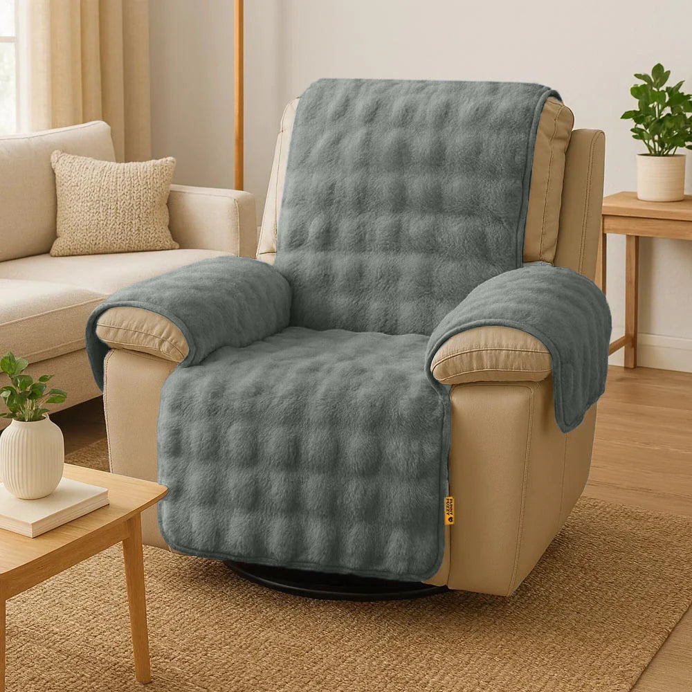 PETLOOM Water-Resistant Fluffy Soft Furniture Protector Couch Cover EverDry™