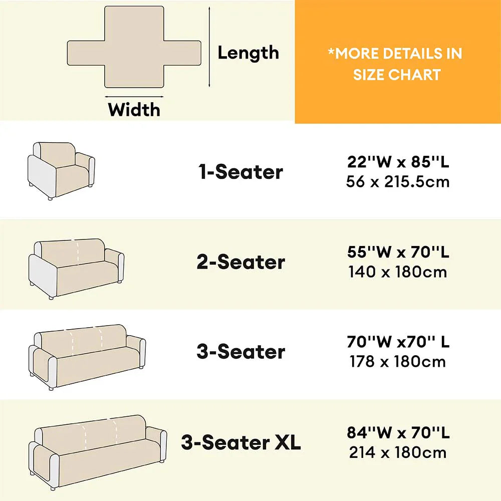 PETLOOM Water-Resistant Fluffy Soft Furniture Protector Couch Cover EverDry™