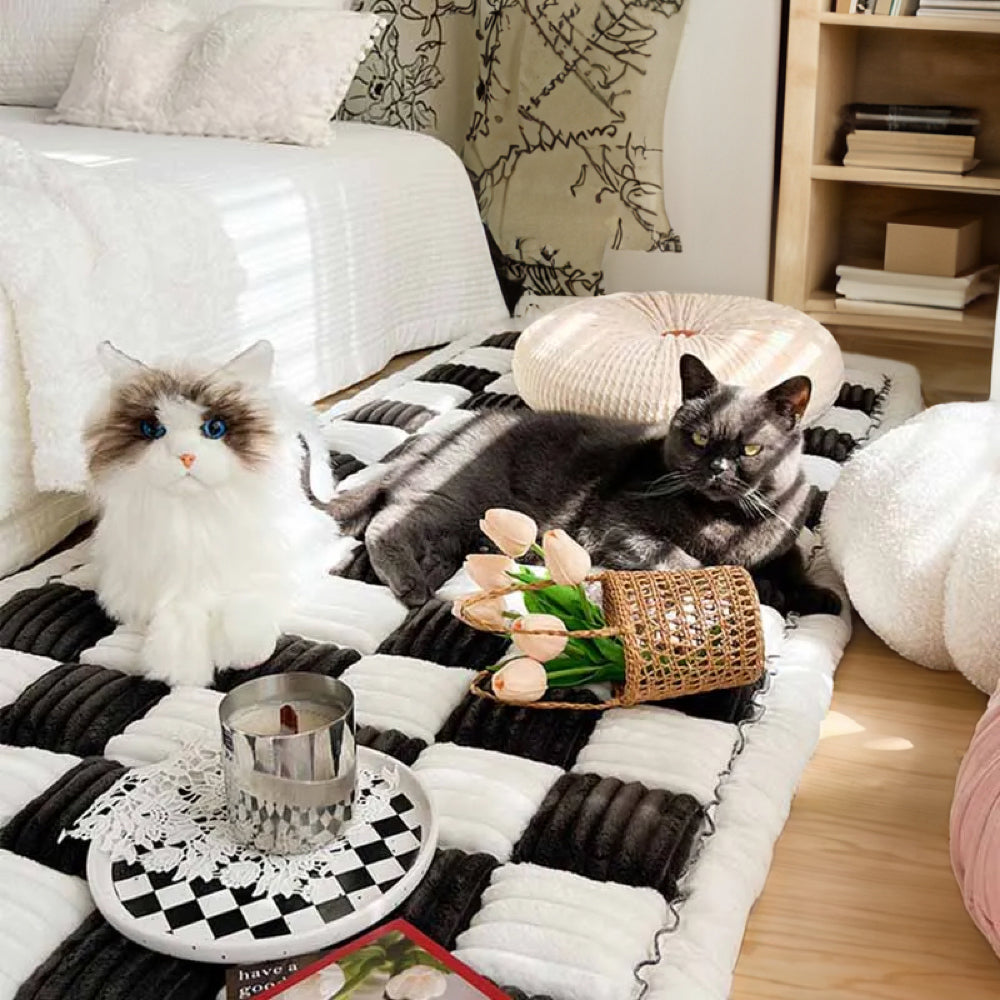 PETLOOM Fuzzy Pet Couch Mat