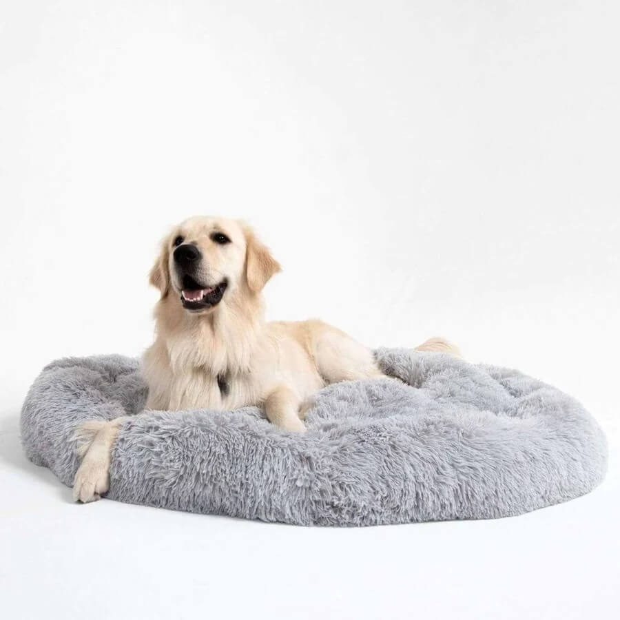 PETLOOM Fuzzy Round Fluffy Dog Bed™