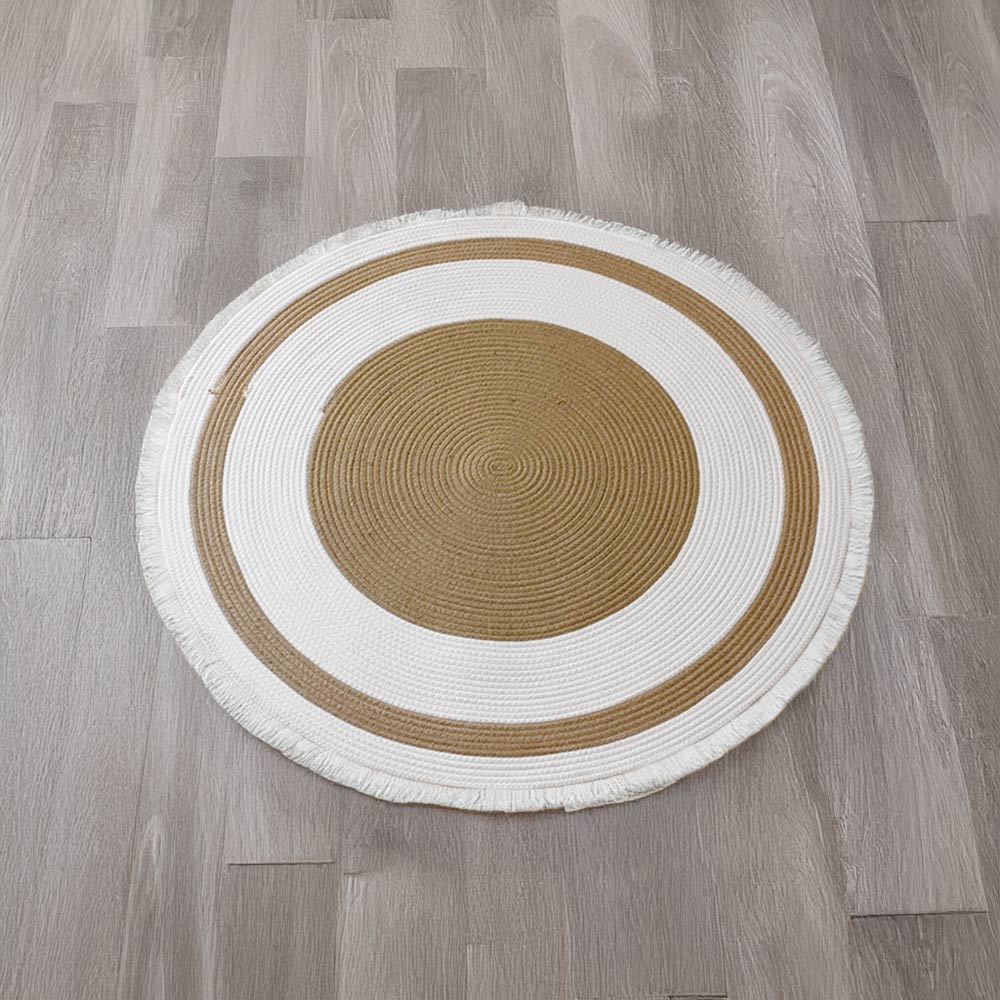 PETLOOM Nordic Handwoven Durable Cat Scratch Mat Rug with Fringe™