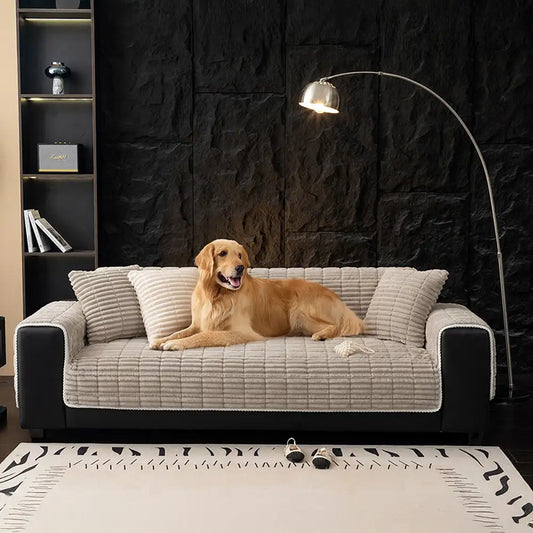 PETLOOM One-Piece Cozy Flannel Sofa Protection Non-Slip Couch Cover™