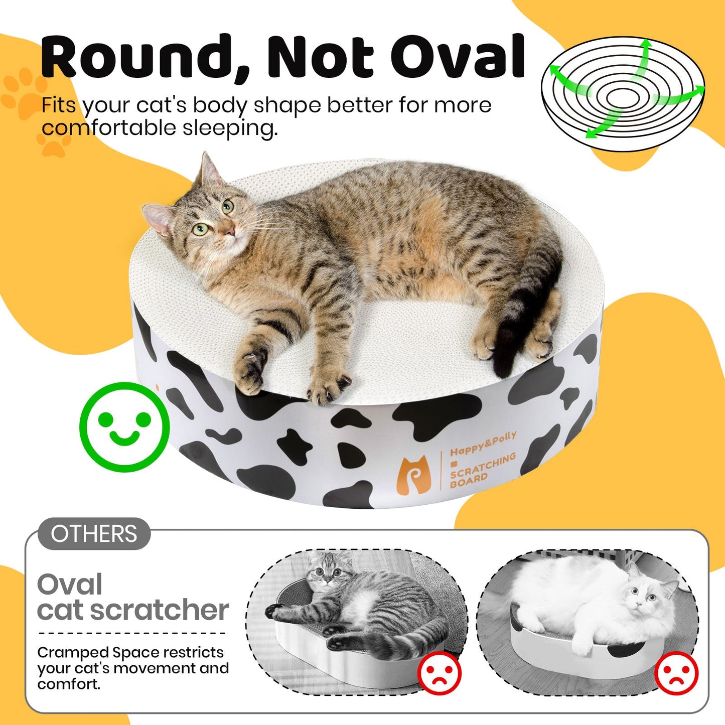 PETLOOM Round Cat Scratching Pad™