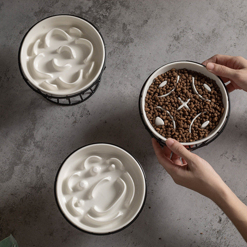 Petloom Lumière modern pet bowl for dogs and cats