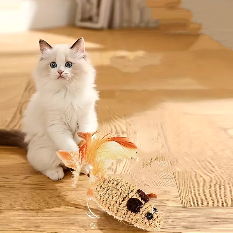 Petloom mouse cat toys for interactive indoor play