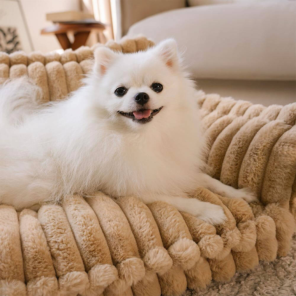 PETLOOM Large Washable Fluffy Orthopedic Dog Sofa Bed™