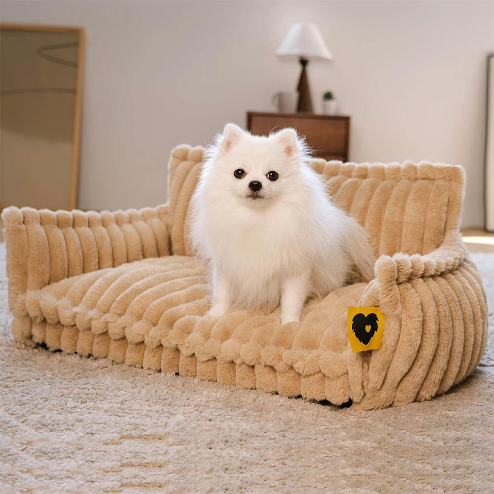 PETLOOM Large Washable Fluffy Orthopedic Dog Sofa Bed™