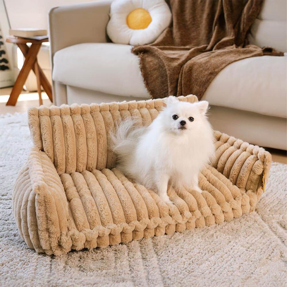 PETLOOM Large Washable Fluffy Orthopedic Dog Sofa Bed™