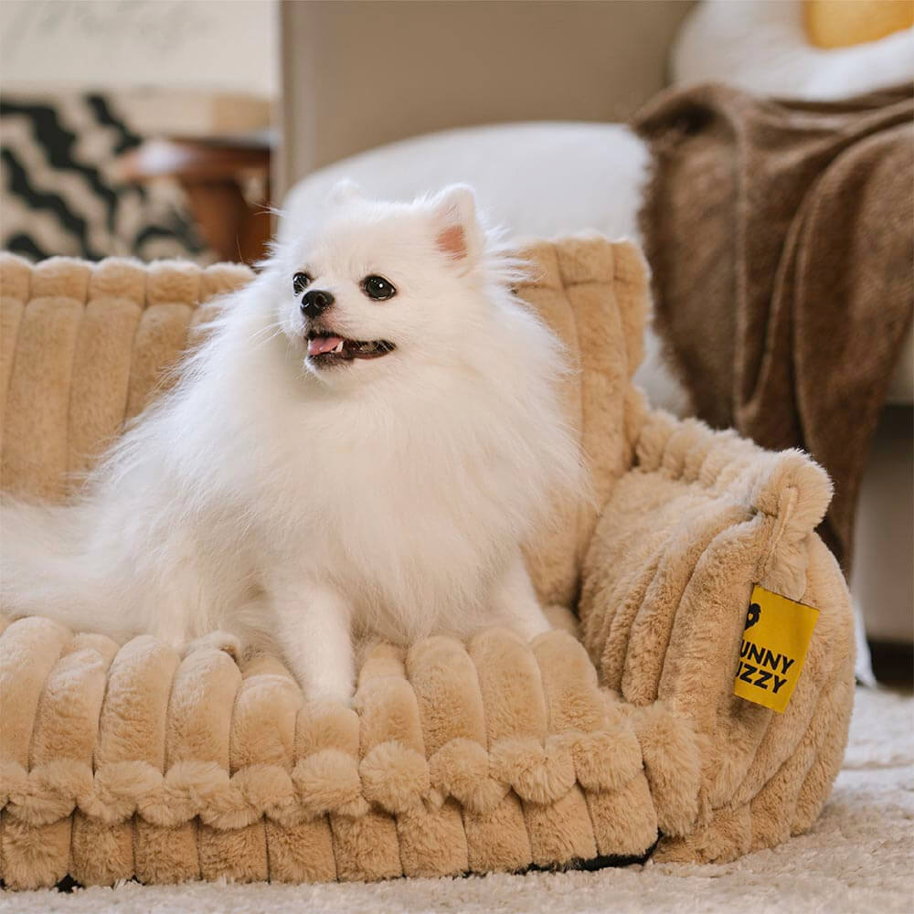 PETLOOM Large Washable Fluffy Orthopedic Dog Sofa Bed™