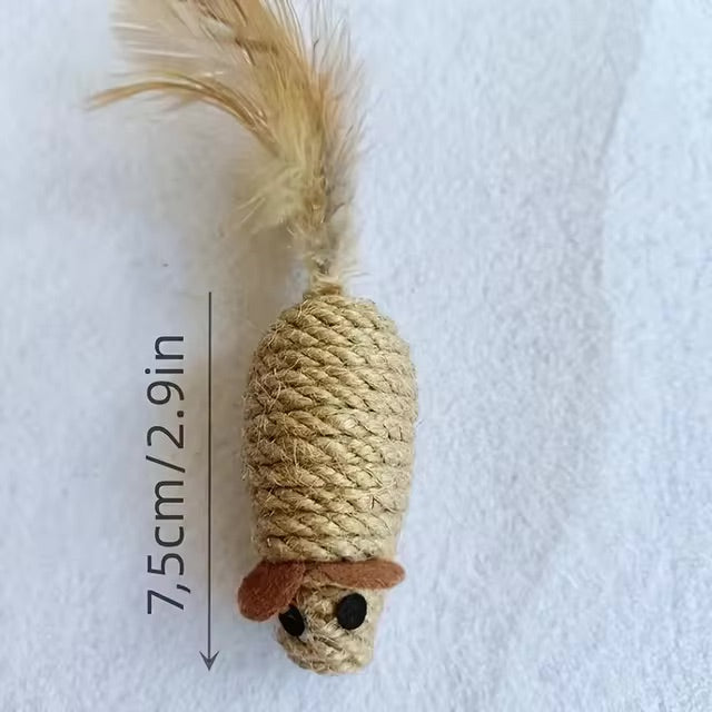 Petloom mouse cat toys for interactive indoor play