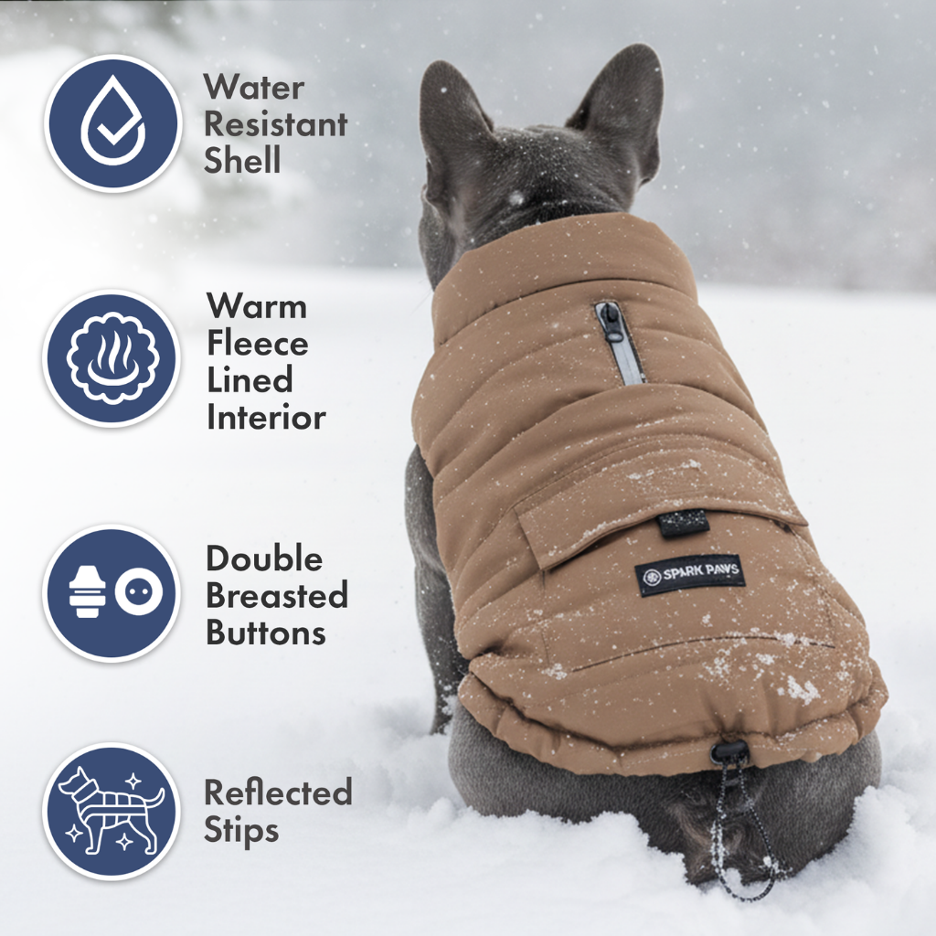 Petloom All-Season Insulated Dog Jacket™