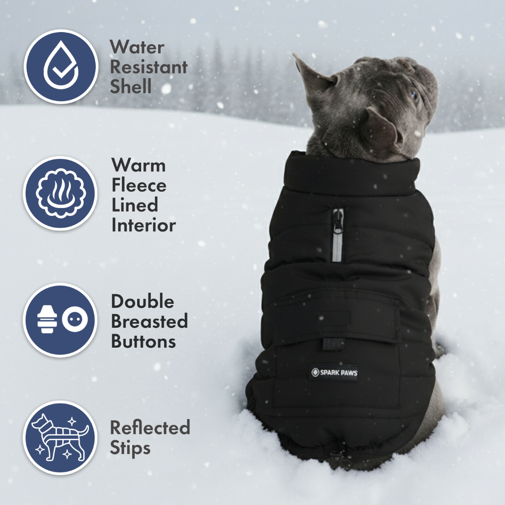Petloom All-Season Insulated Dog Jacket™