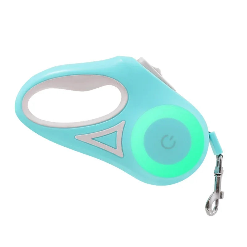 Petloom LED Luminous Dog Leash Automatic Retractable Leash