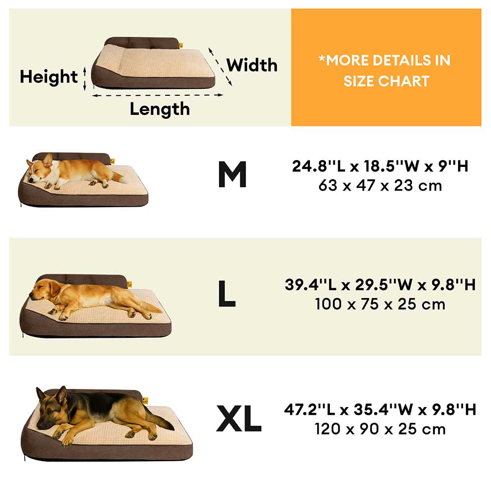 PETLOOM All Seasons Thickened Large Washable Cat & Dog Pillow Bed™
