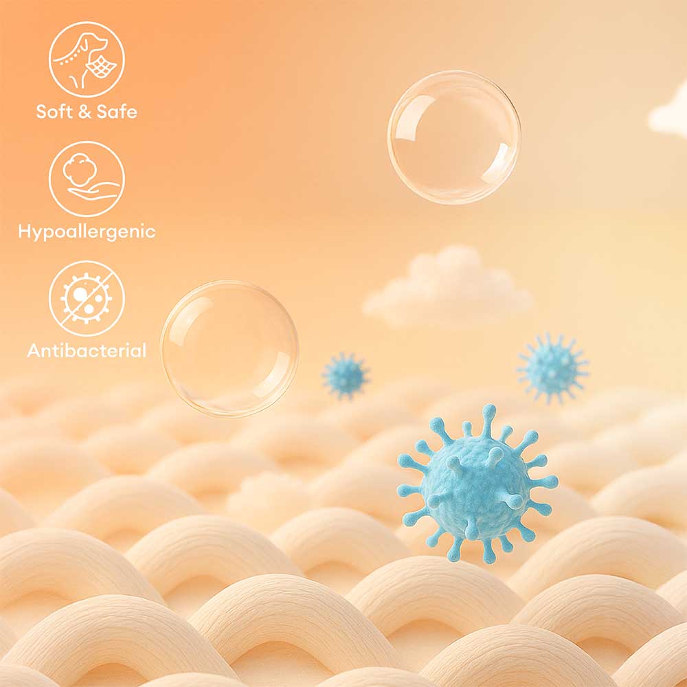 PETLOOM All Seasons Thickened Large Washable Cat & Dog Pillow Bed™