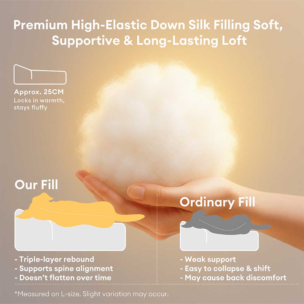 PETLOOM All Seasons Thickened Large Washable Cat & Dog Pillow Bed™