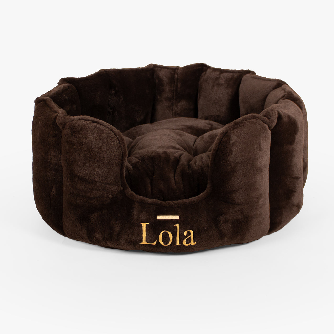 PETLOOM High Wall Calming Faux Fur Dog Bed™