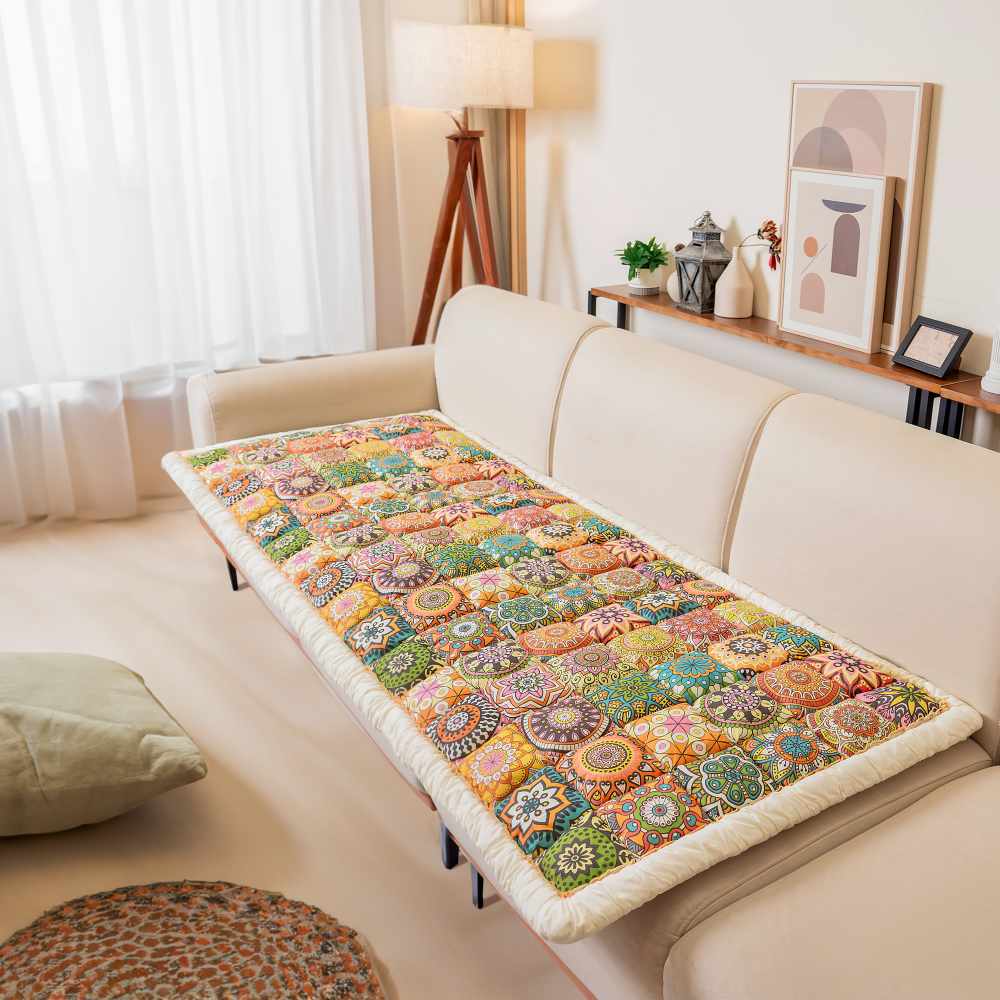 PETLOOM Garden Chic Cotton Pet-Friendly Protective Couch Cover™