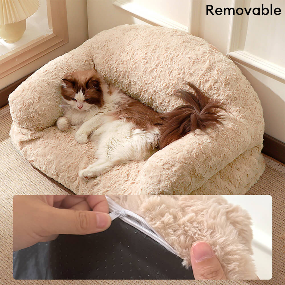 PETLOOM Cozy Full Support Warm Removable Washable Dog & Cat Sofa Bed™