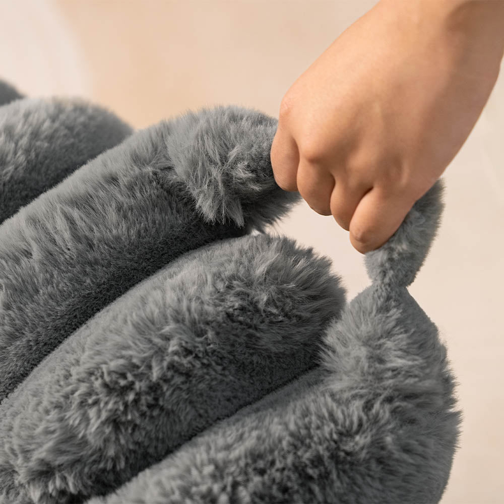 PETLOOM – Creamy Plush Super Large Donut Human Dog Bed Cuddle Cradle™