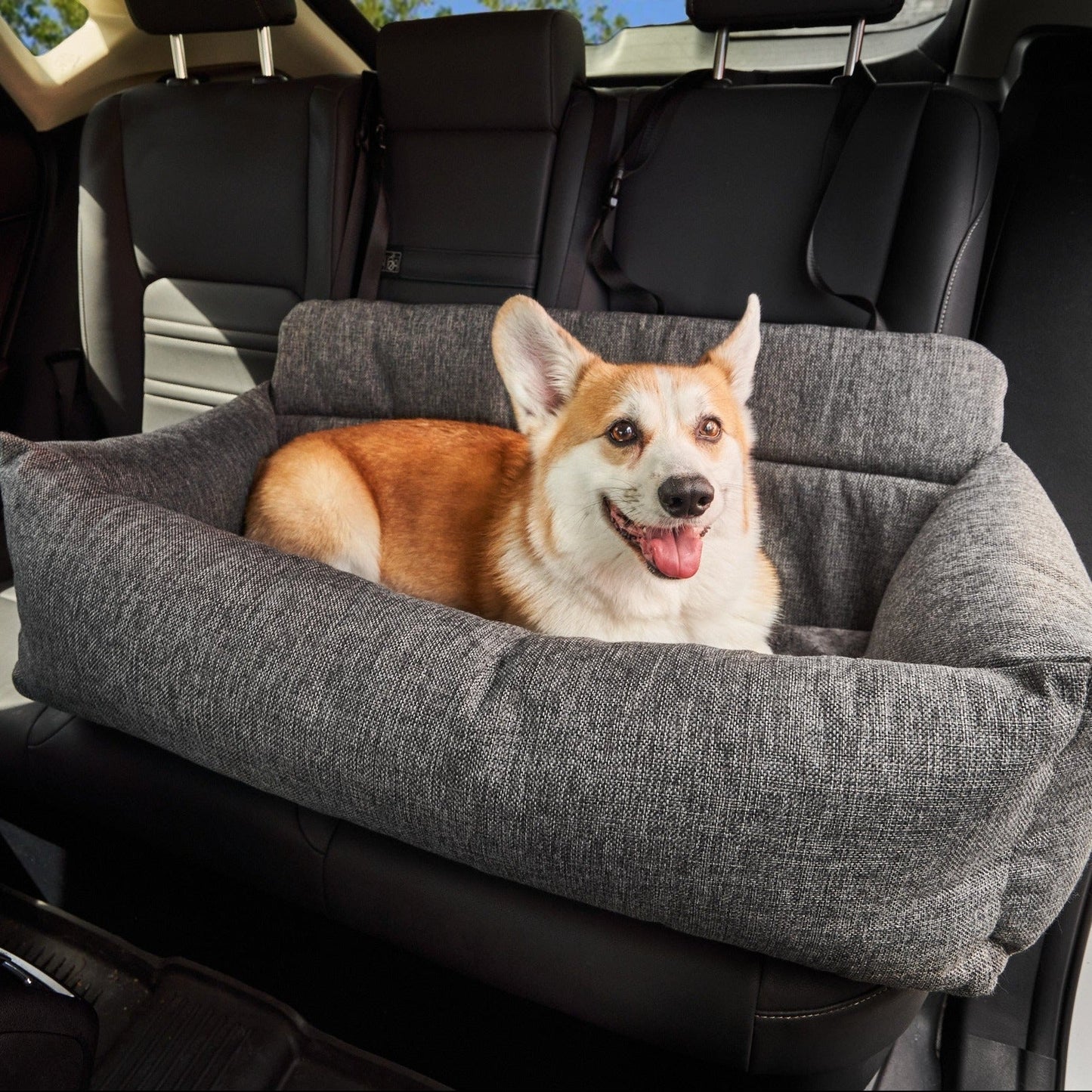 PETLOOM Memory Foam Dog Car Bed™