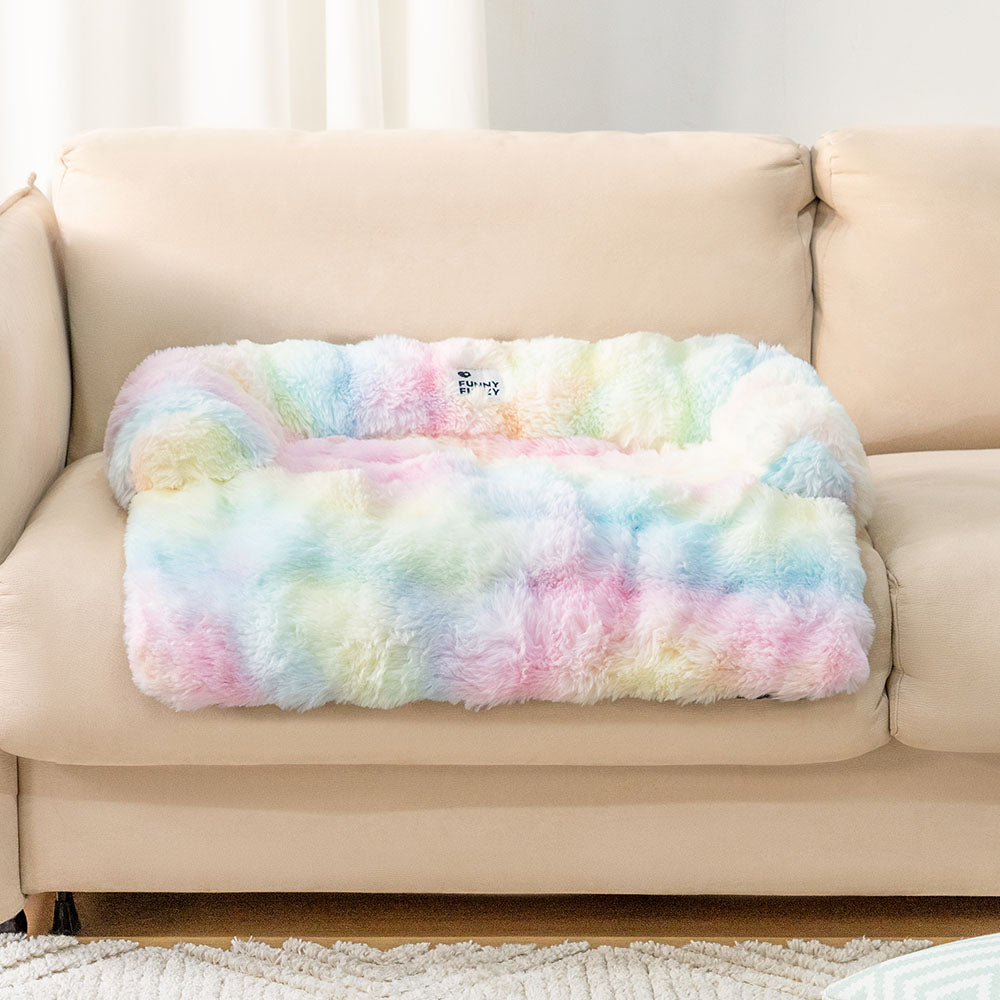 PETLOOM Fluffy Fuzzy Calming Dog Bed Sofa Protector Pet Mat™