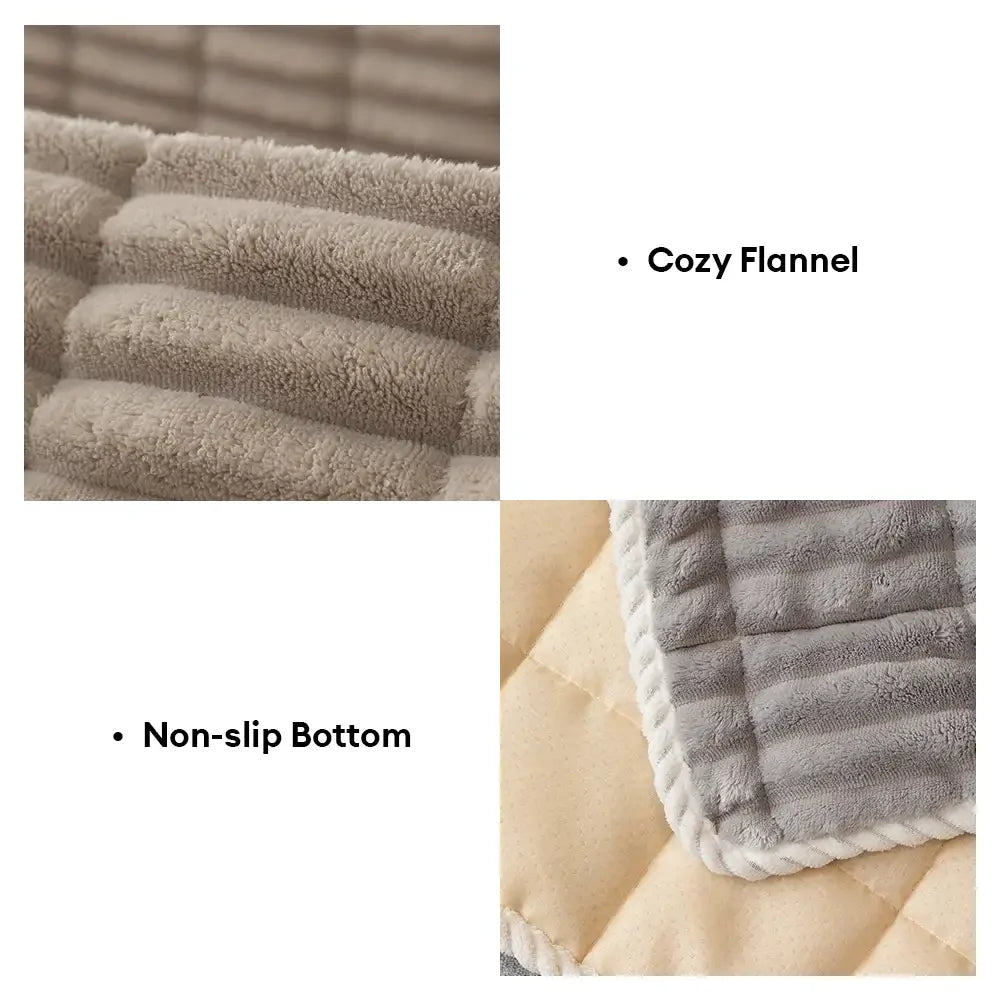 PETLOOM One-Piece Cozy Flannel Sofa Protection Non-Slip Couch Cover™