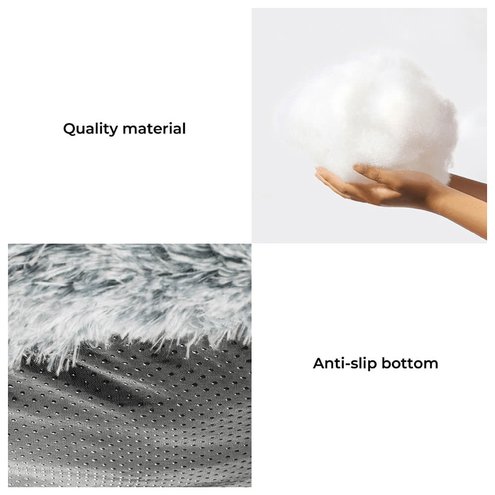 PETLOOM Calming Furniture Protector Dog Bed Fuzzy Backrest™