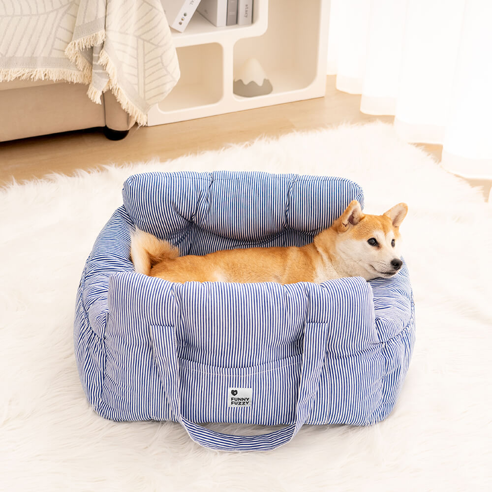 PETLOOM Portable Leisure Outing Pet Bolster Large Dog Car Seat Bed™