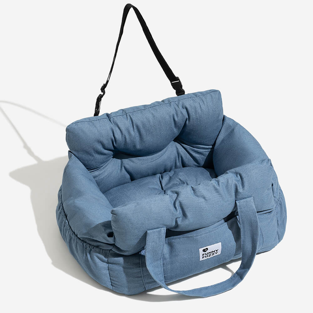 PETLOOM Portable Leisure Outing Pet Bolster Large Dog Car Seat Bed™
