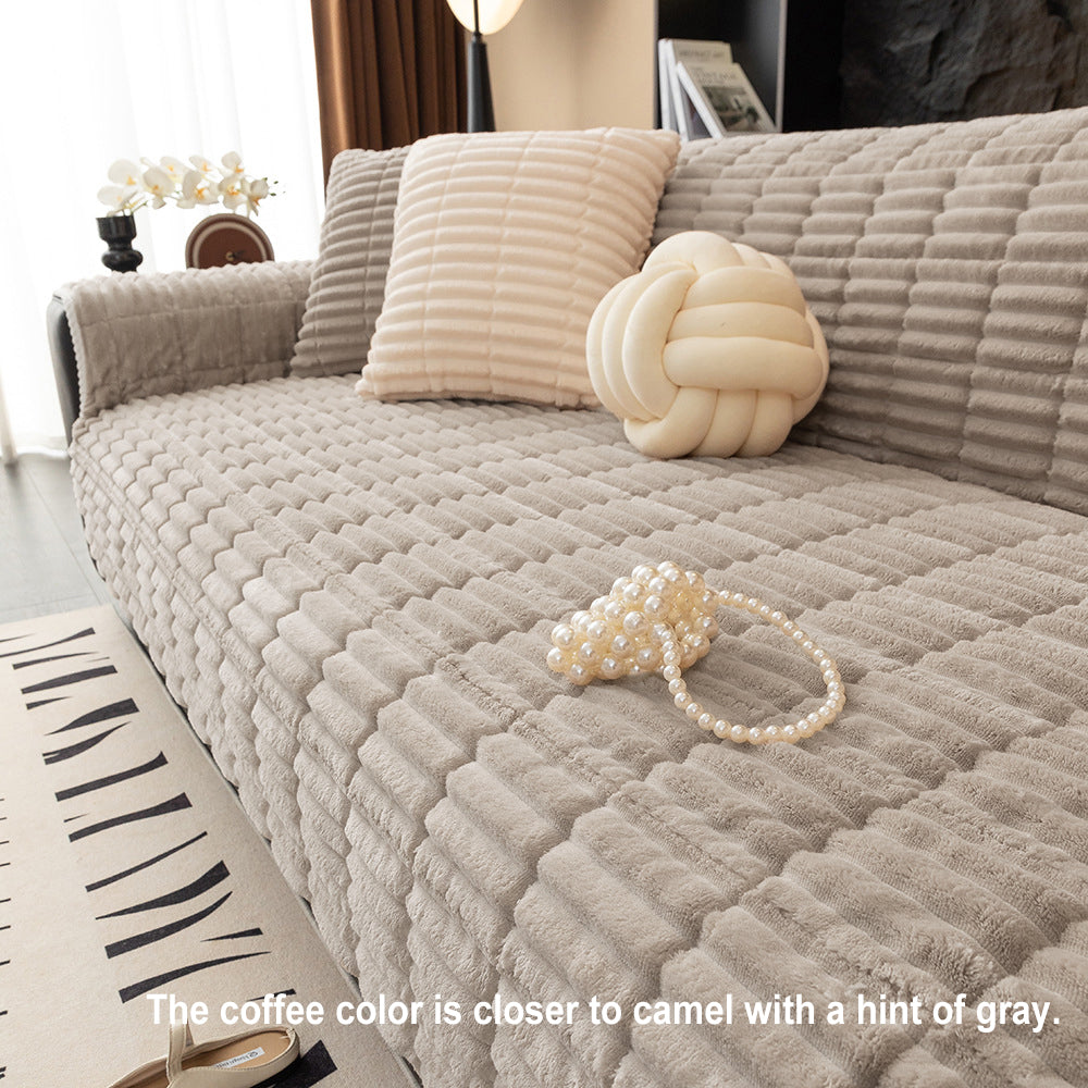 PETLOOM One-Piece Cozy Flannel Sofa Protection Non-Slip Couch Cover™