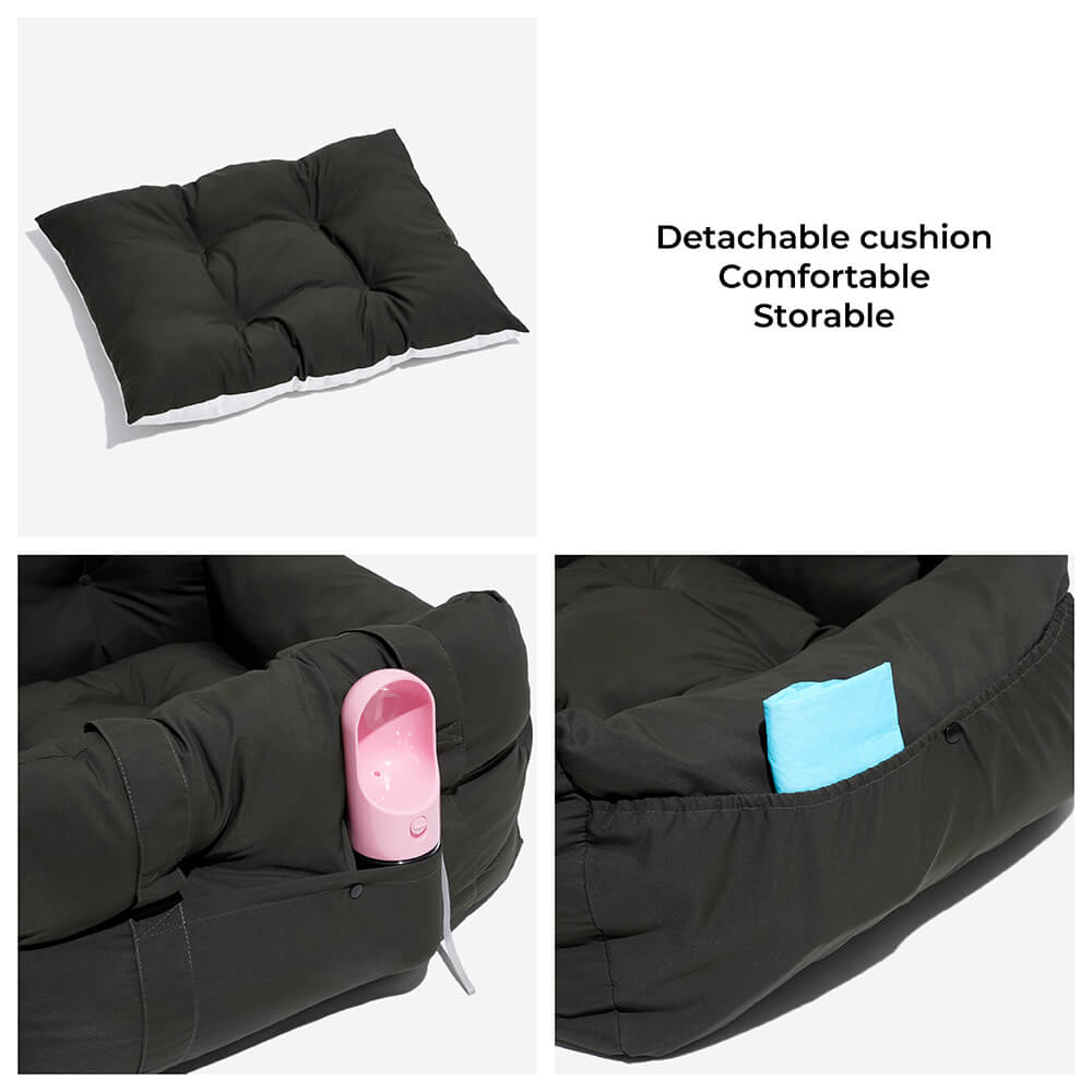 PETLOOM Portable Leisure Outing Pet Bolster Large Dog Car Seat Bed™