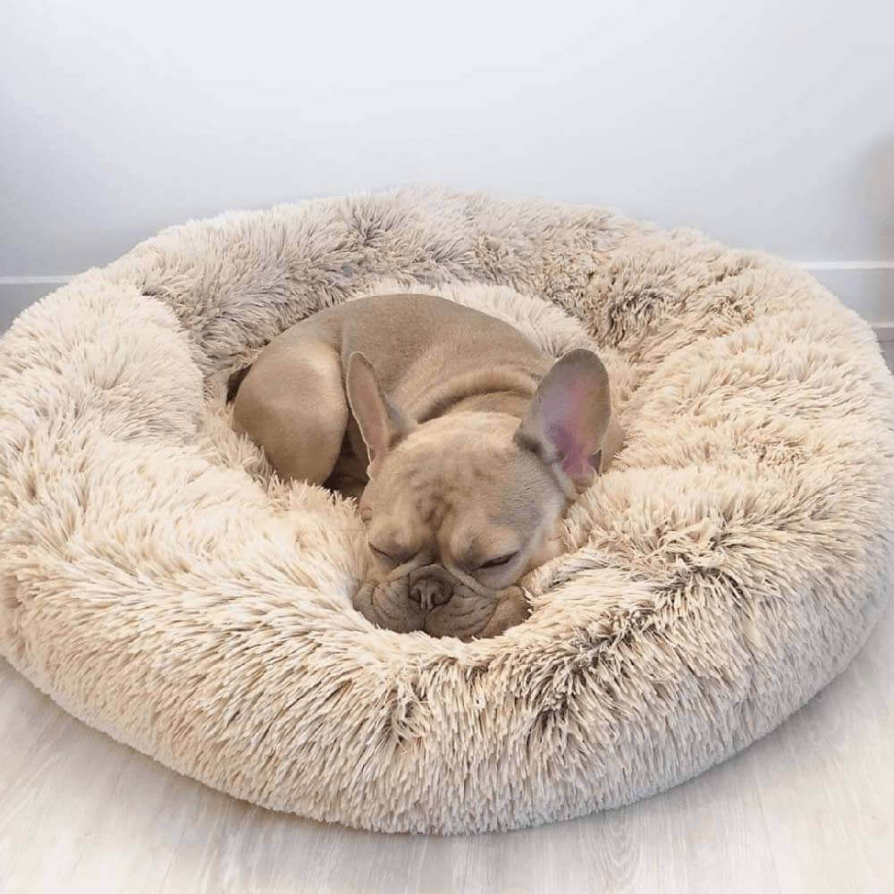 PETLOOM Fuzzy Round Fluffy Dog Bed™