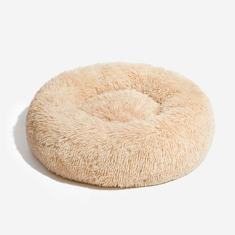 PETLOOM Fuzzy Round Fluffy Dog Bed™