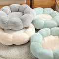 Petloom eco-friendly plush donut cuddler cat bed for deep sleep
