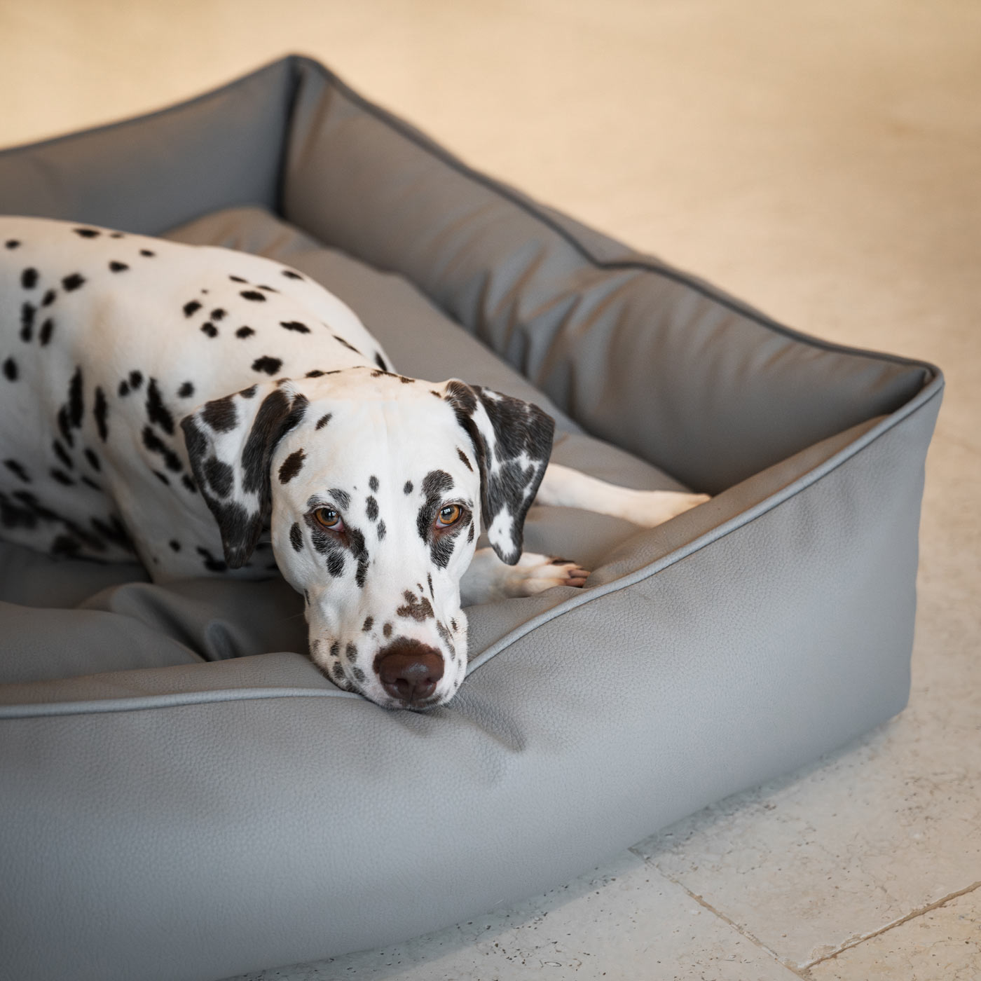 PETLOOM Rhino Tough Faux Leather Box Bed™