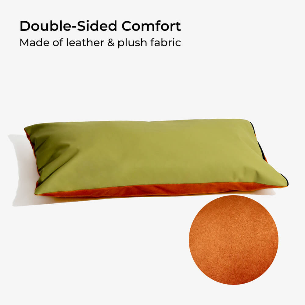 PETLOOM Large Deluxe Faux Leather Dog Car Seat Booster Bed Urban Voyager™