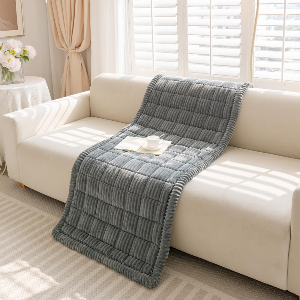 PETLOOM Lazy Soft Flannel Breathable Pet Mat Non-Slip Couch Cover™