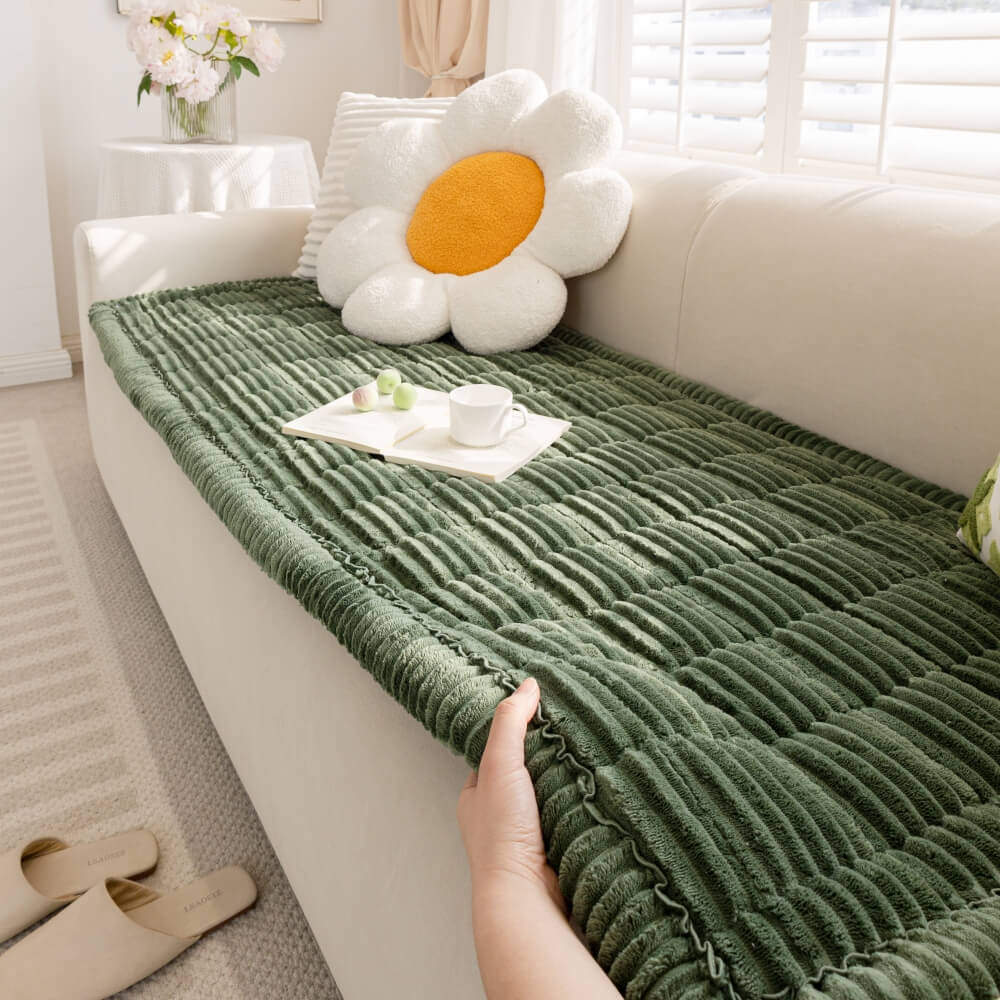 PETLOOM Lazy Soft Flannel Breathable Pet Mat Non-Slip Couch Cover™