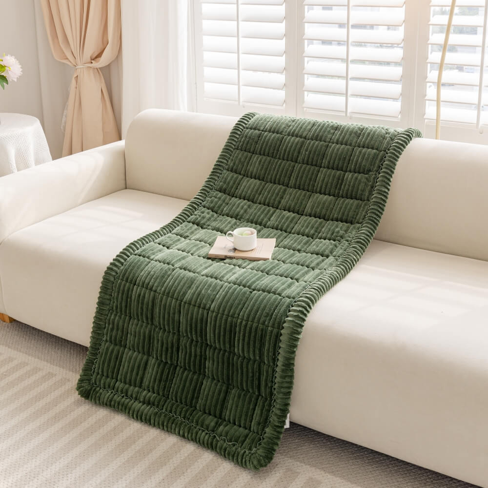 PETLOOM Lazy Soft Flannel Breathable Pet Mat Non-Slip Couch Cover™