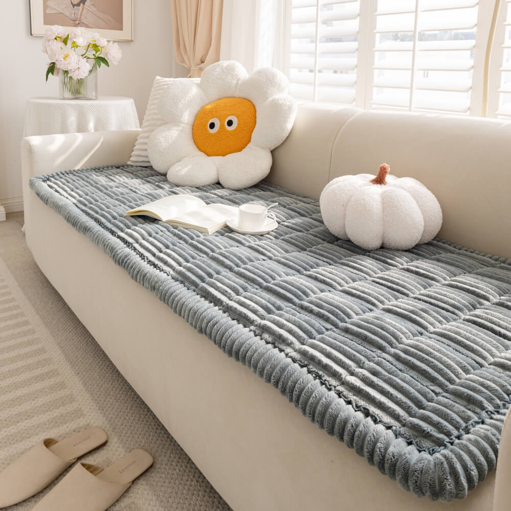 PETLOOM Lazy Soft Flannel Breathable Pet Mat Non-Slip Couch Cover™