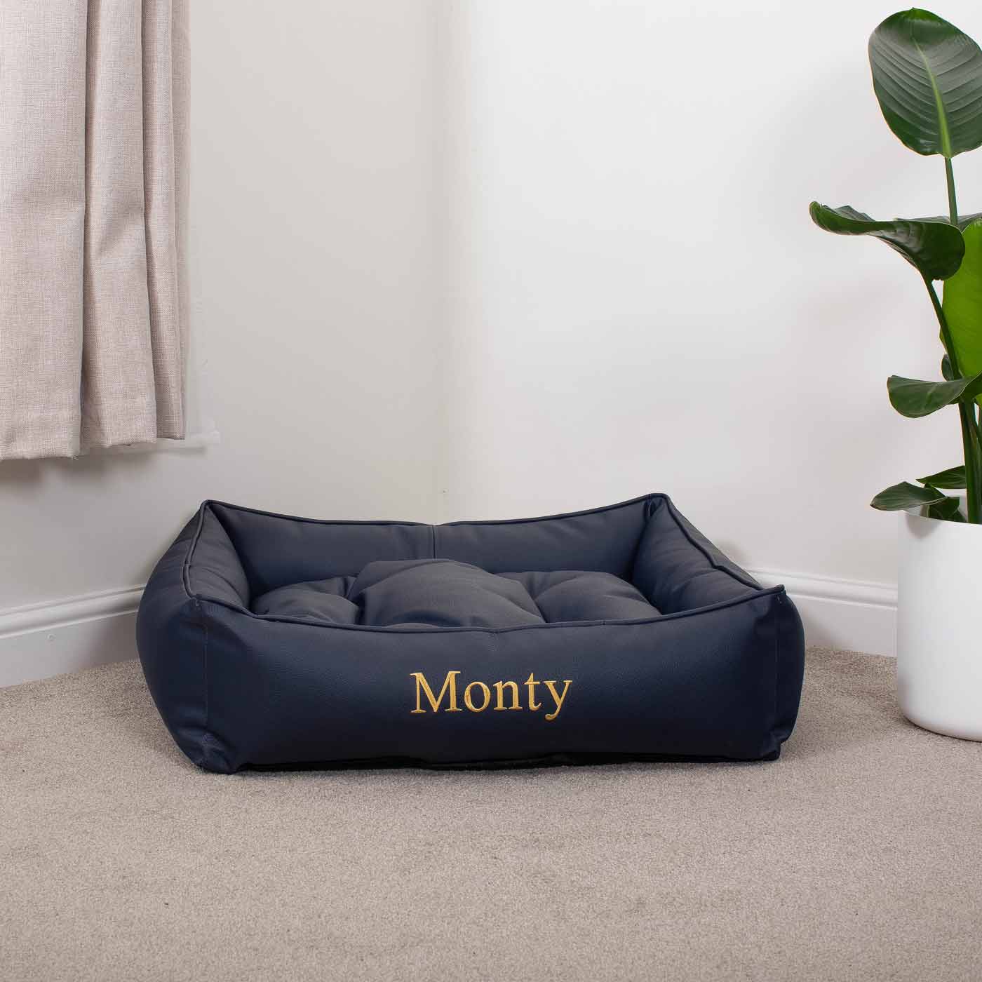 PETLOOM Rhino Tough Faux Leather Box Bed™